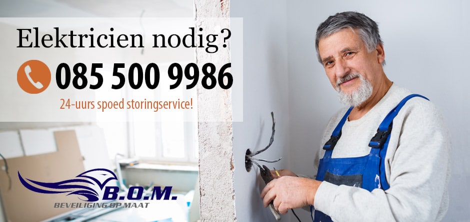 Elektricien Utrecht – 24/7 storing service